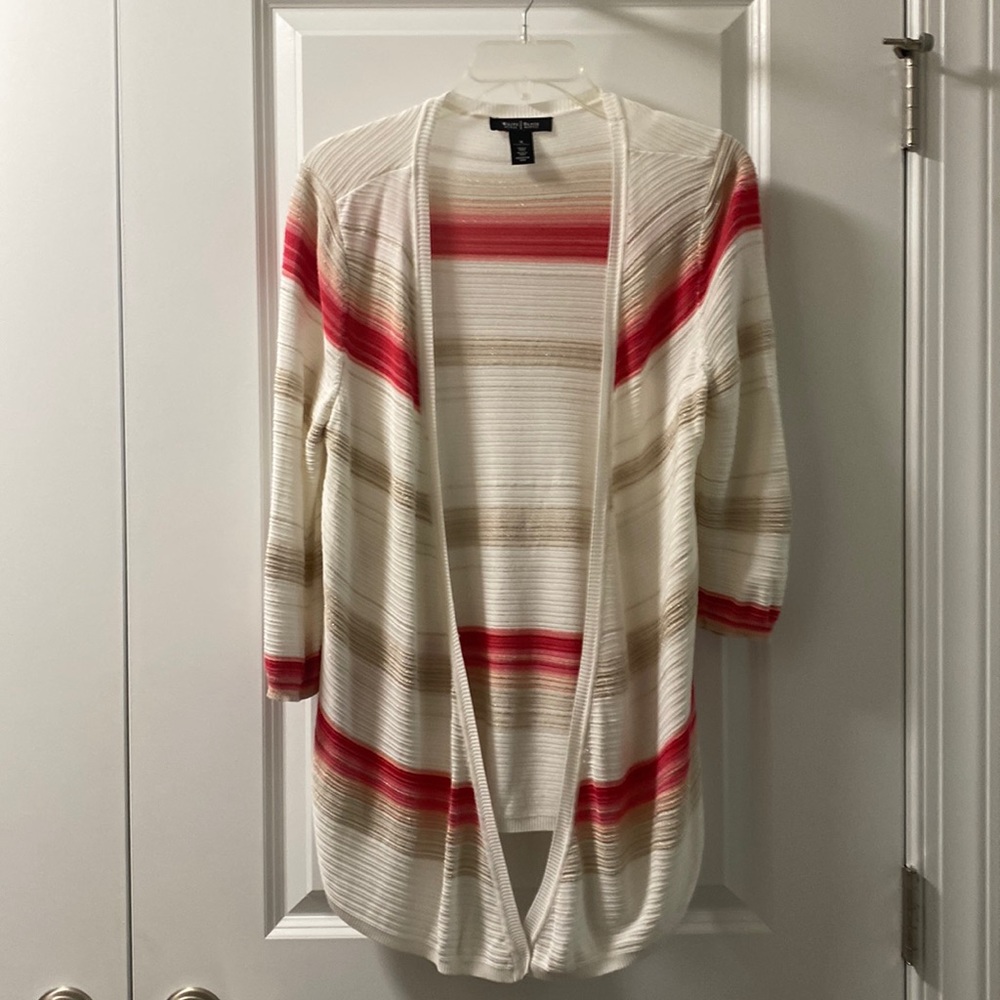 White House Black Market sweater with 2 Cami’s